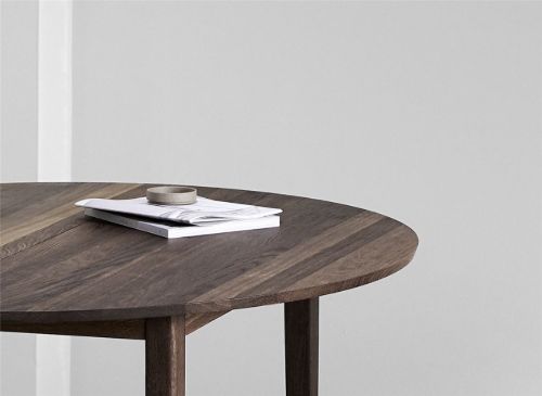 Sibast Furniture No 3 Tischverlängerung Ø: 140 cm – Walnuss Naturöl