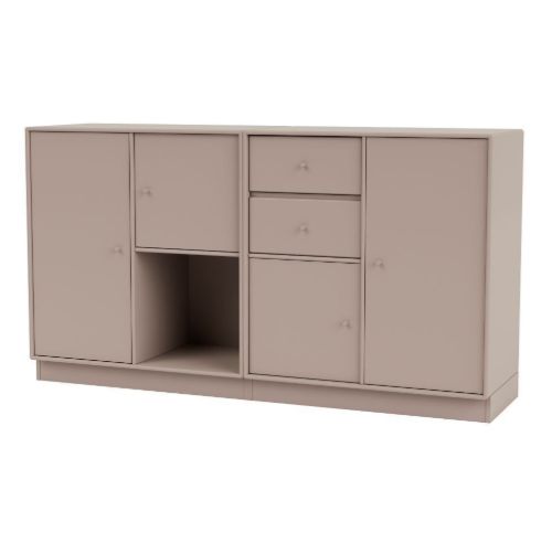 Montana Selection Couple Skænk med sokkel 7 cm 139,2x69,6 cm - 137 Mushroom