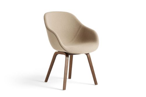 HAY AAC 123 About A Chair Polstret SH: 47,5 cm - Hallingdal 224/Walnut