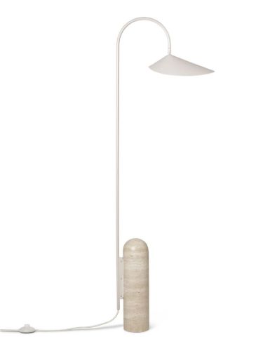 Ferm Living Arum Floor Lamp H: 136 cm - Cashmere