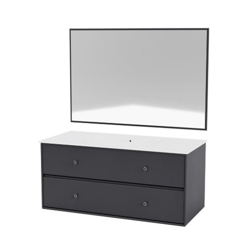 Montana Bathroom Type 3 - 04 Anthracite / White Table Top