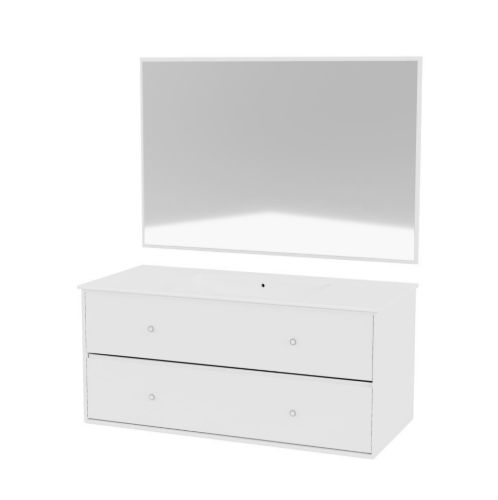 Montana Bathroom Type 3 - 101 New White / Beige Grains Table Top