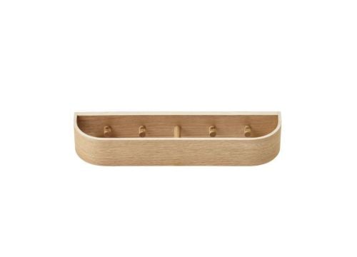 Audo Copenhagen Epoch Knagerække B: 50 cm - Natural Oak
