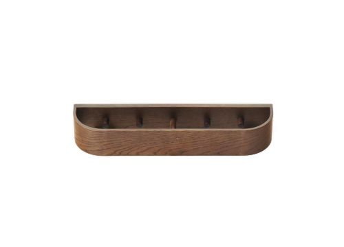 Audo Copenhagen Epoch Knagerække B: 50 cm - Dark Stained Oak