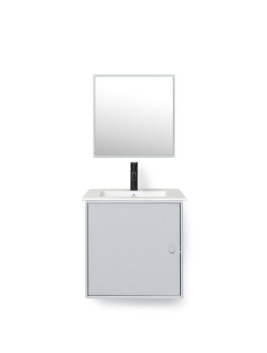 Montana Bathroom Type 4 - 101 New White / White Table Top