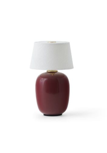 Audo Copenhagen Torso Table Lamp Wireless H: 20 cm - Ruby