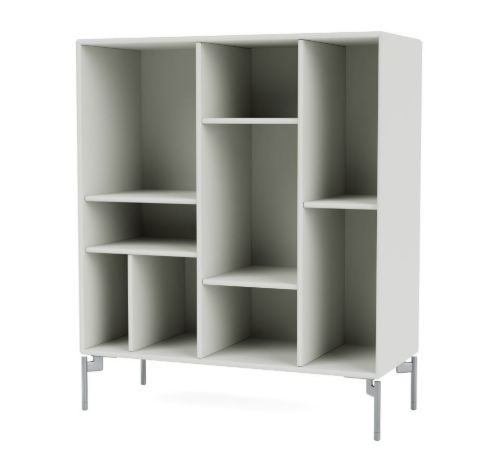 Montana QS Selection Compile Reol med ben 69,6x69,6 cm - 09 Nordic / Chrome