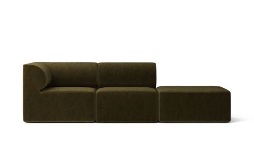 Audo Copenhagen Eave Hjørne Modulsofa 86 3 Pers. Venstrevendt med Puf L: 236 cm - Champion 035
