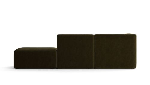 Audo Copenhagen Eave Corner Modular Sofa 86 3 Pers. Nach links gerichtet mit Pouf L: 236 cm - Champion 035