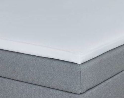CPH Living Kuvertlagen Egyptisk Bomuldssatin 200x200x6 cm - Hvid