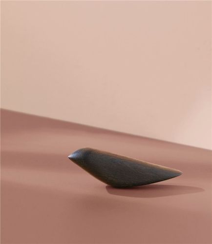 Warmer nordischer Wirbelvogel, groß, 4,3 x 15 cm – geräucherte Eiche