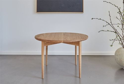 Duus & Møller Autumn Sofabord Ø: 60 cm - Massiv eg