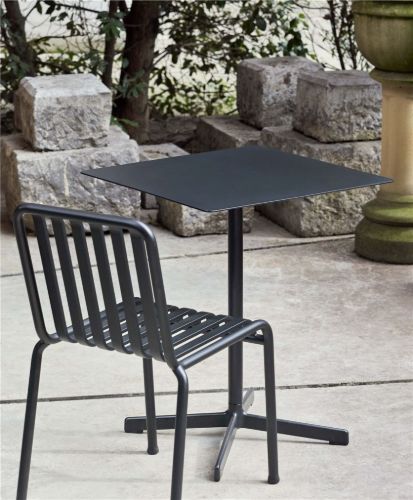HAY Neu Tisch Quadrat 60x60 cm - Anthrazit