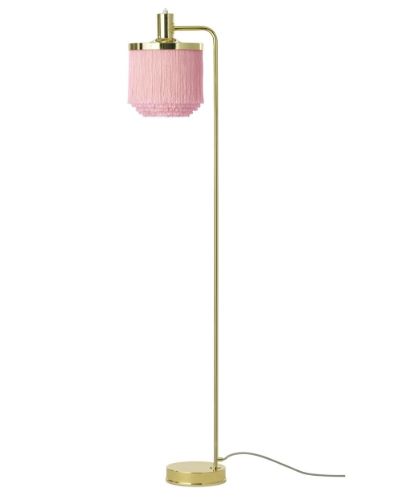 Warm Nordic Fringe Floor Lamp H: 126 cm - Pale Pink