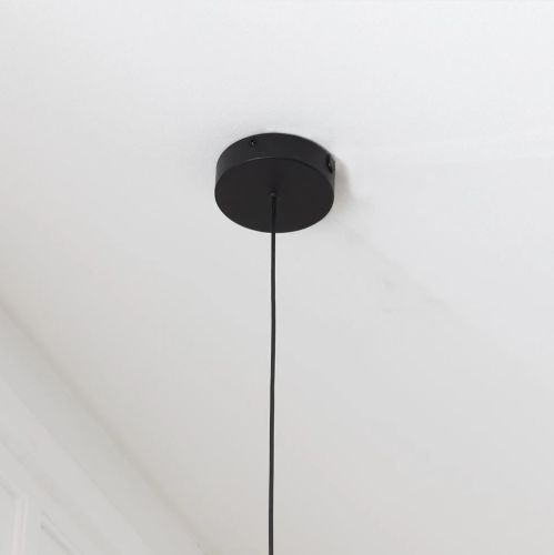 Umage Rosette Mini Baldachin-Set mit G4-Fassung Ø: 10 cm – Schwarz OUTLET