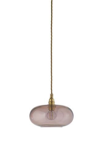 Ebb & Flow Horizon Pendelleuchte S Ø: 21 cm - Obsidian/Gold