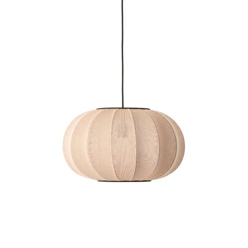 Made By Hand Knit-Wit Oval Pendant Ø: 45 cm - Sand Stone