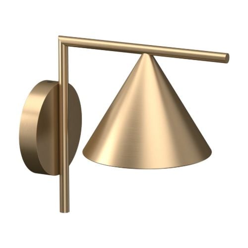 FLOS Captain Flint Wall Outdoor Væglampe Ø: 20,8 cm - Messing OUTLET