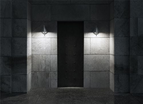 FLOS Captain Flint Wall Außenwandleuchte Ø: 20,8 cm - Messing