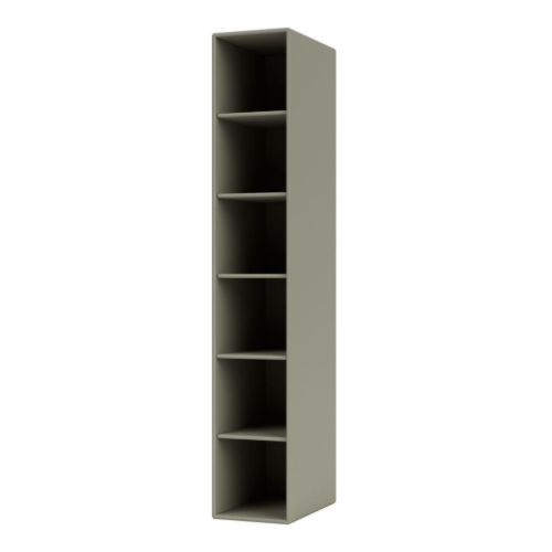 Montana Sidehængt Reol m. 5 Hylder Højre H: 138 cm - 141 Truffle
