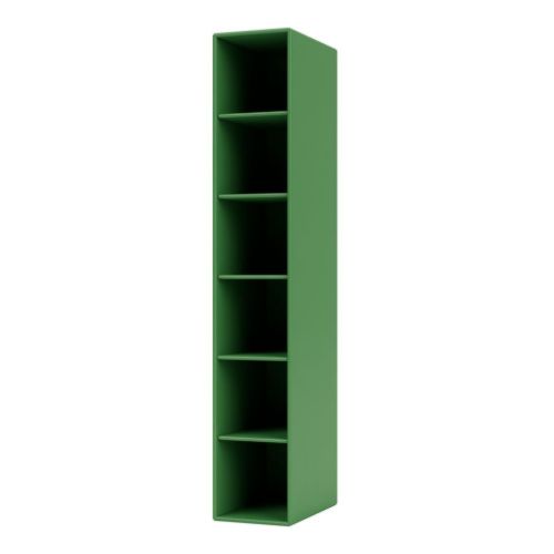 Montana Sidehængt Reol m. 5 Hylder Højre H: 138 cm - 152 Parsley