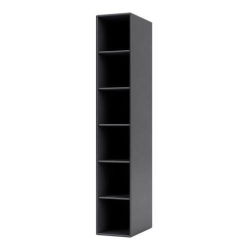 Montana Sidehængt Reol m. 5 Hylder Højre H: 138 cm - 36 Coal