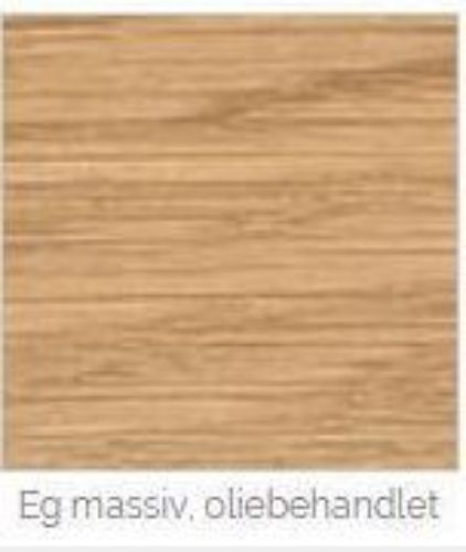 Skovby SM23 Zusätzliche zusätzliche Platte für massiven Tisch 90 x 52 cm – Eiche natur geölt