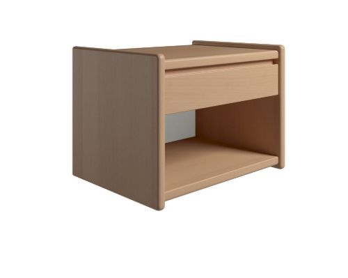 Kaagaard 215037 Sengebord Vægophængt 34x50x37 cm - Bøg
