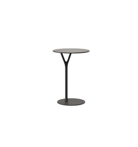 FROST WISHBONE Sidebord Bord 2 Ø: 45cm - Sort