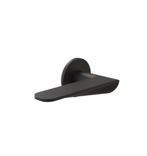 FROST Architectural Hardware HB101 Türgriff klein – Mattschwarz