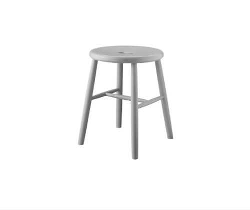 FDB Furniture J27 Hocker Børge Mogensen H: 45 cm - Buche/Hellgrau