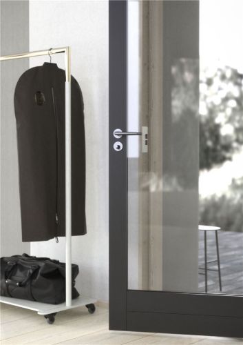FROST Architectural Hardware HB203 Zylinder-Twister-Set – gebürsteter Stahl