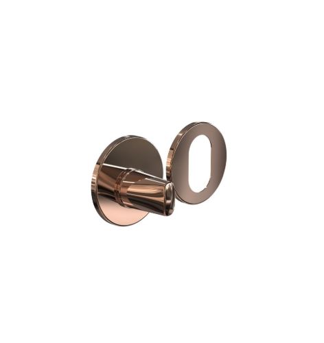 FROST Architectural Hardware HB203 Cylinder Vrider Sæt - Poleret Kobber