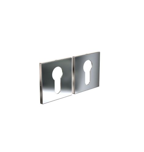 FROST Architectural Hardware Kube 3001 Rosetter - Poleret Stål