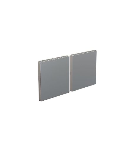 FROST Architectural Hardware Kube 3004 Blind Rosetter - Børstet Stål