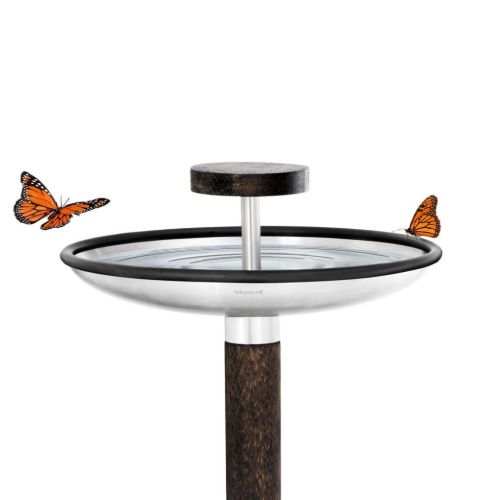 Blomus Fuera Vogelfutterstation, Vogeltränke, H: 132 cm – Holz