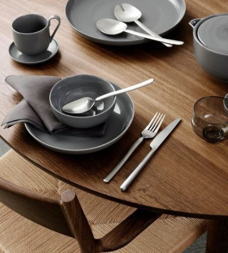 Blomus Stella Salatbesteck L: 28 cm – Silber
