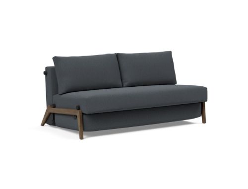 Innovation Living Black Label ILB 500 Schlafsofa 140–200 cm – Mozartgraubronze/Räuchereiche