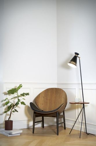 Warm Nordic The Orange Lounge Chair SH: 38 cm – Räuchereiche
