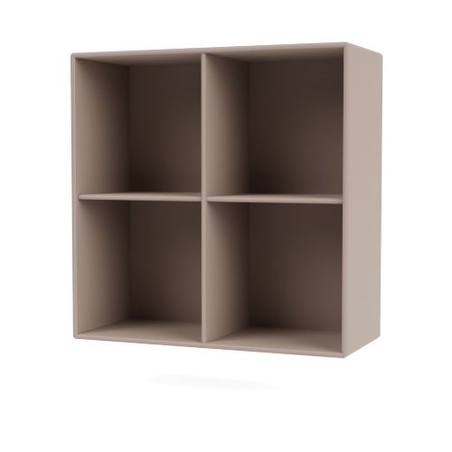 Montana Selection 1112 Show Bogreol med ophængsbeslag 69,6x69,6 cm - 137 Mushroom