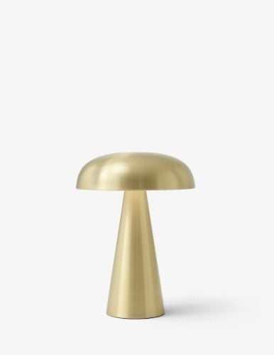&Tradition Caret MF1 Tragbare Lampe H: 22 cm – Seidengrau