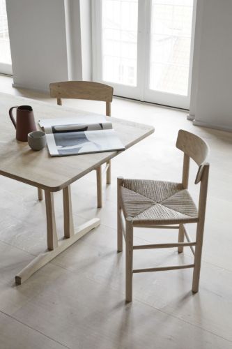Fredericia Furniture 6293 C18 Mogensen Shaker Esstisch 220x90 cm - Helle geölte Eiche