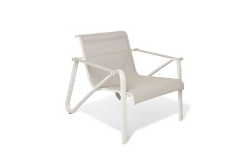 Mindo 105 Lounge Chair SH: 39 cm - Hellgrau