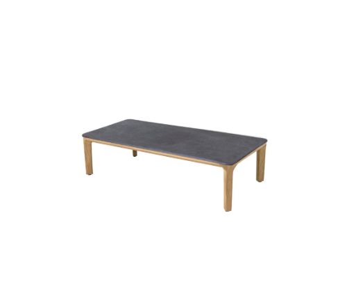 Cane-line Outdoor Aspect Sofabord 120x60 cm - Fossil Black Keramik/Teak