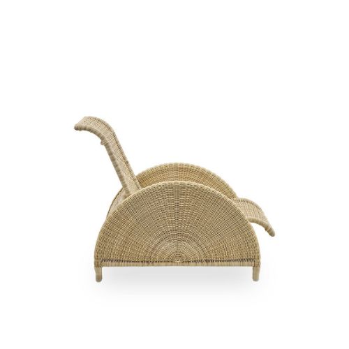 Sika-Design Paris Außensessel SH: 34 cm - Natur