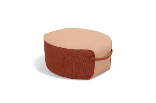 Mindo 108 Pouf Groß 74,5x65,5x35 cm - Terrakotta