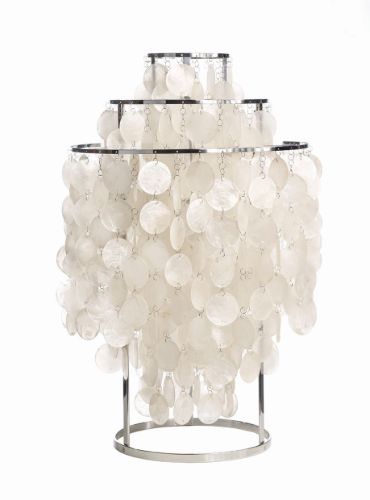 Verpan Fun 1TM Bordlampe H: 65 cm - Krom