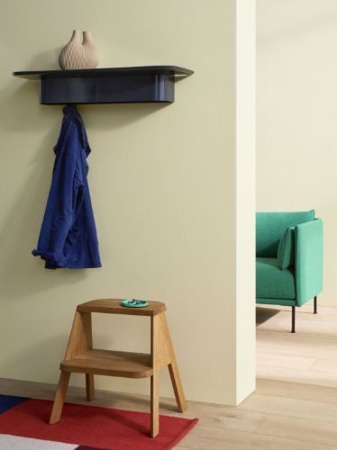 HAY Korpus Regal 7 Haken L 90x25x14 cm - Mitternachtsblau