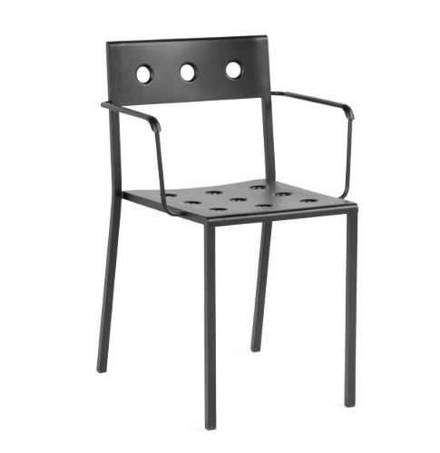 HAY Balcony Armchair SH: 46 cm - Anthracite
