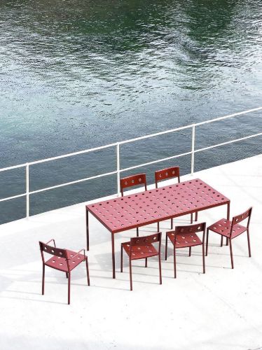 HAY Balkontisch 190x87x74 - Eisenrot